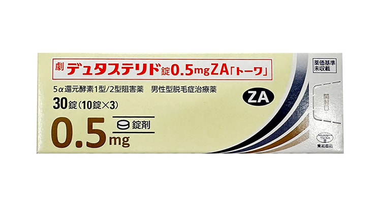 デュタステリド錠0.5mgZA